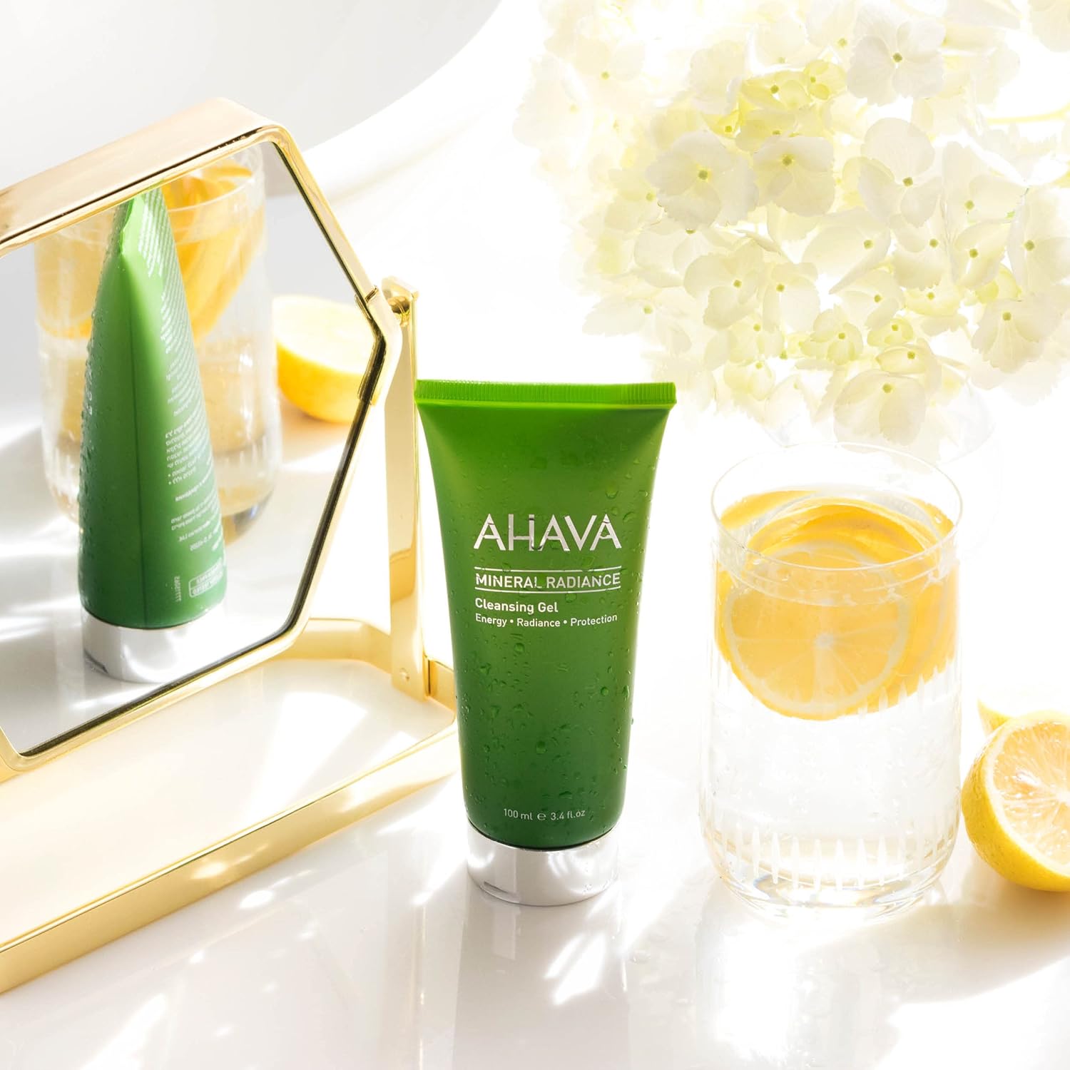 AHAVA Mineral Radiance Gel Limpiador, 3.4 Fl Oz