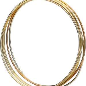 Anillos de metal para atrapasueños y manualidades., Dorado, 6 pulgadas Anillos de metal para atrapasueños y manualidades., Dorado, 6 pulgadas