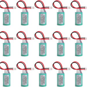 WELLVEUS15 PackCJ1W-BAT01 3V 1000mAh Battery for CJ1M CJ1G CJ2M CJ2G CP1E CP1L CP1H COMP-311 PLC Controller with Plug WELLVEUS15 PackCJ1W-BAT01 3V 1000mAh Battery for CJ1M CJ1G CJ2M CJ2G CP1E CP1L CP1H COMP-311 PLC Controller with Plug