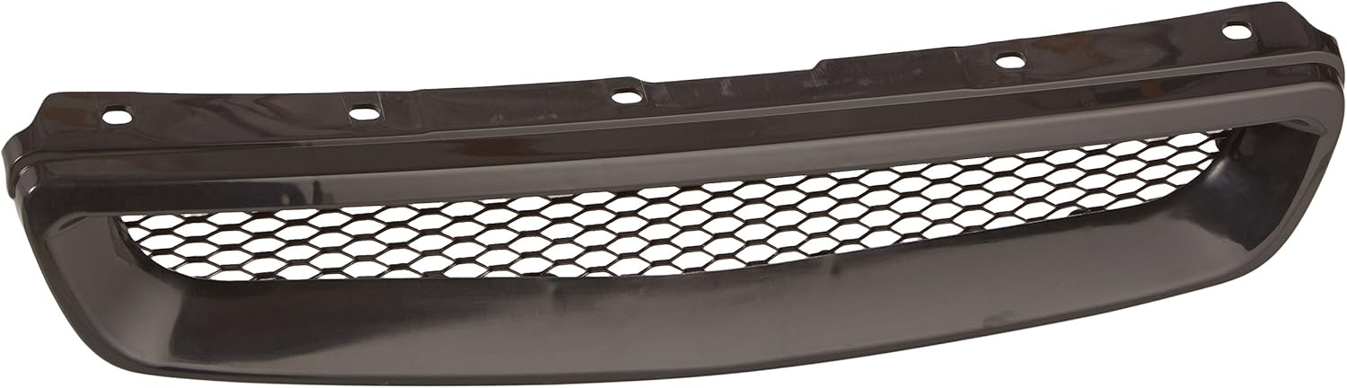 Spec-D Tuning HG-CV96TR Rejilla delantera metálica para cofre estilo R tipo negro para Honda Civic Ex Dx Lx