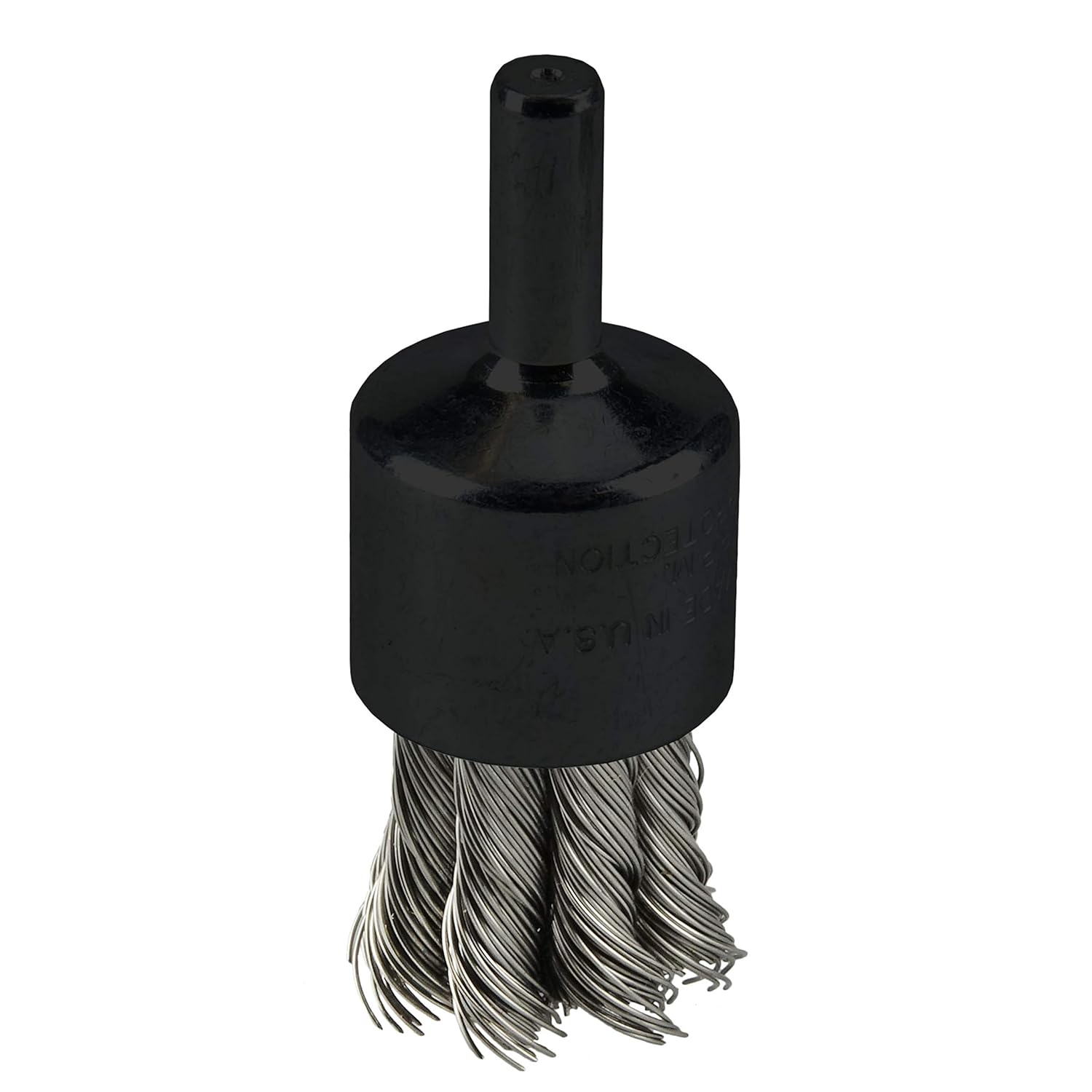 Weiler 10029 Cepillo de extremo de alambre de nudo de 34″, relleno de acero inoxidable de 0.014 pulgadas, fabricado en los Estados Unidos