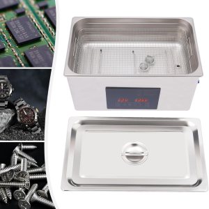 PIOJNYEN Limpieza ultrasónica profesional de los vidrios ultra sónicos del laboratorio de la máquina 5.8gal del limpiador de la joyería de la PIOJNYEN Limpieza ultrasónica profesional de los vidrios ultra sónicos del laboratorio de la máquina 5.8gal del limpiador de la joyería de la