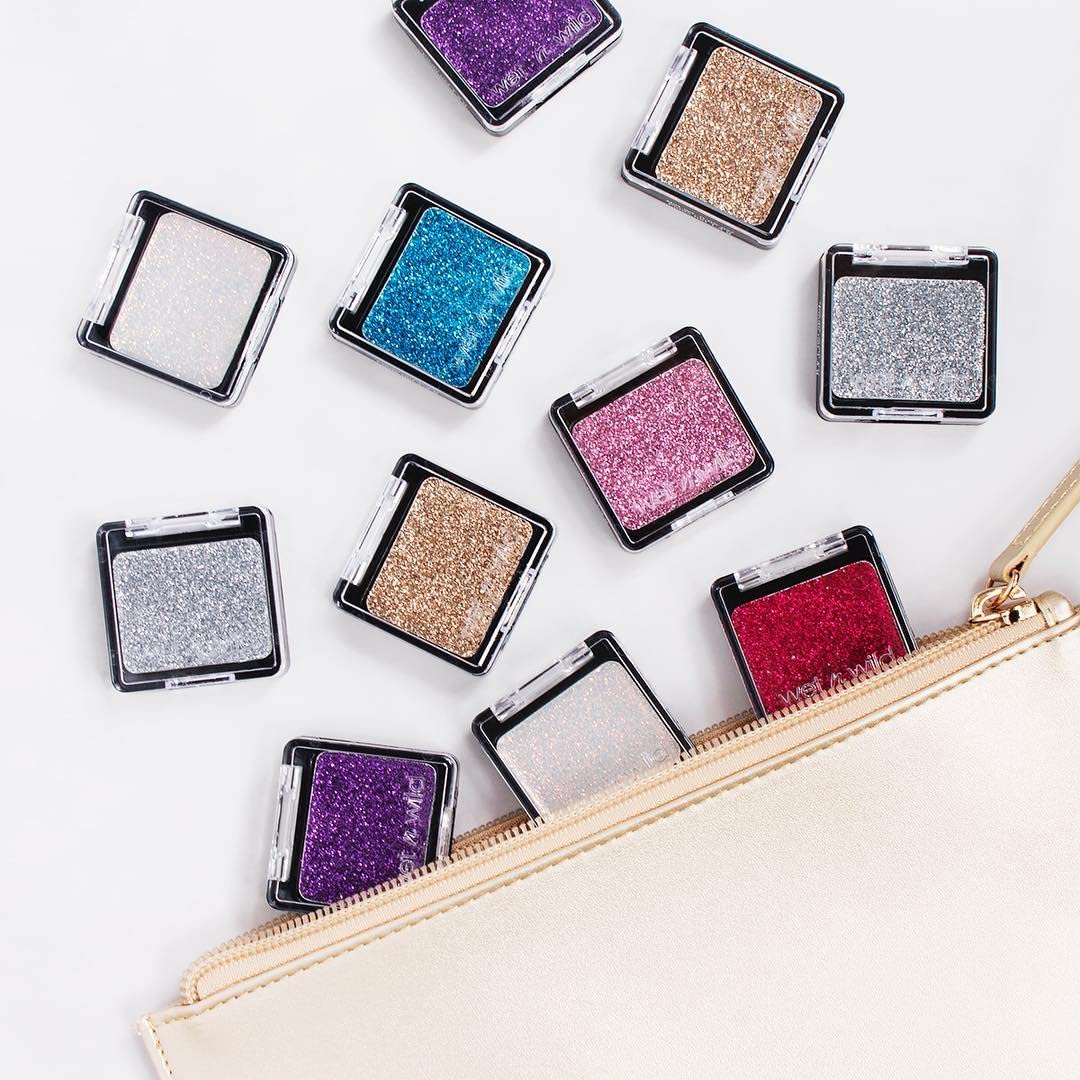wet n wild Color Icon Glitter Sombra de ojos Shimmer Nudecomer