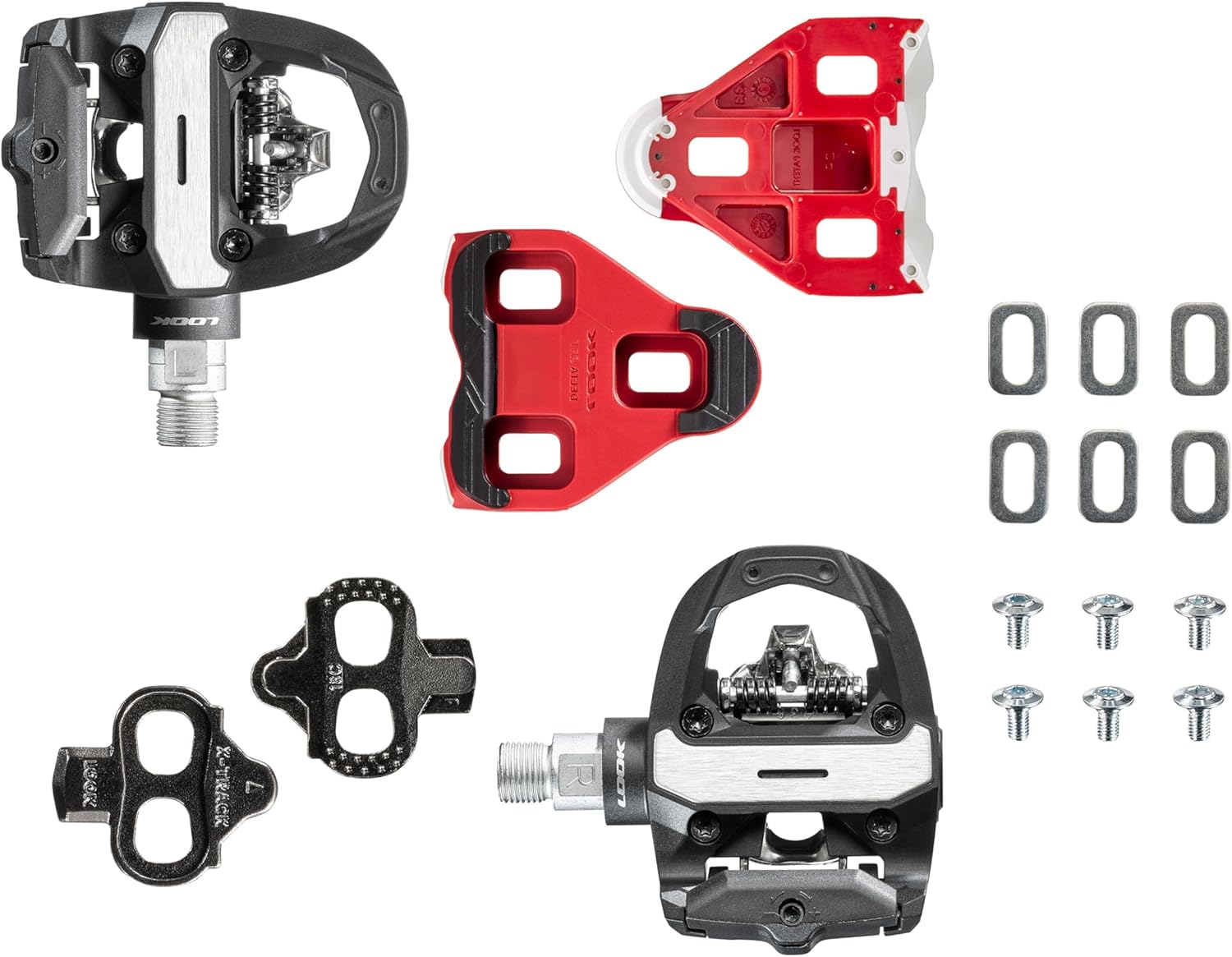LOOK Cycle – Indoor Dual – Pedal interior Delta-SPD – Pedal de bicicleta interior – Ciclismo interior..