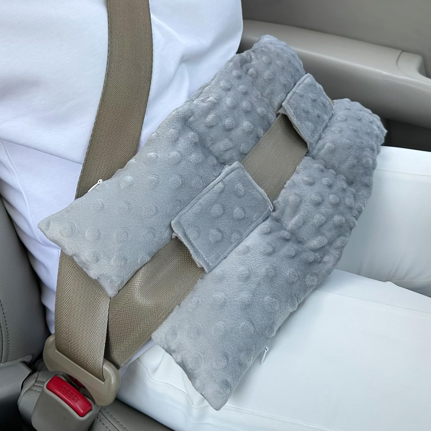 Funda para cinturón de seguridad de ostomía, almohadilla para cinturón de seguridad, funda para bolsa de ostomía, suministros de ostomía, almohada