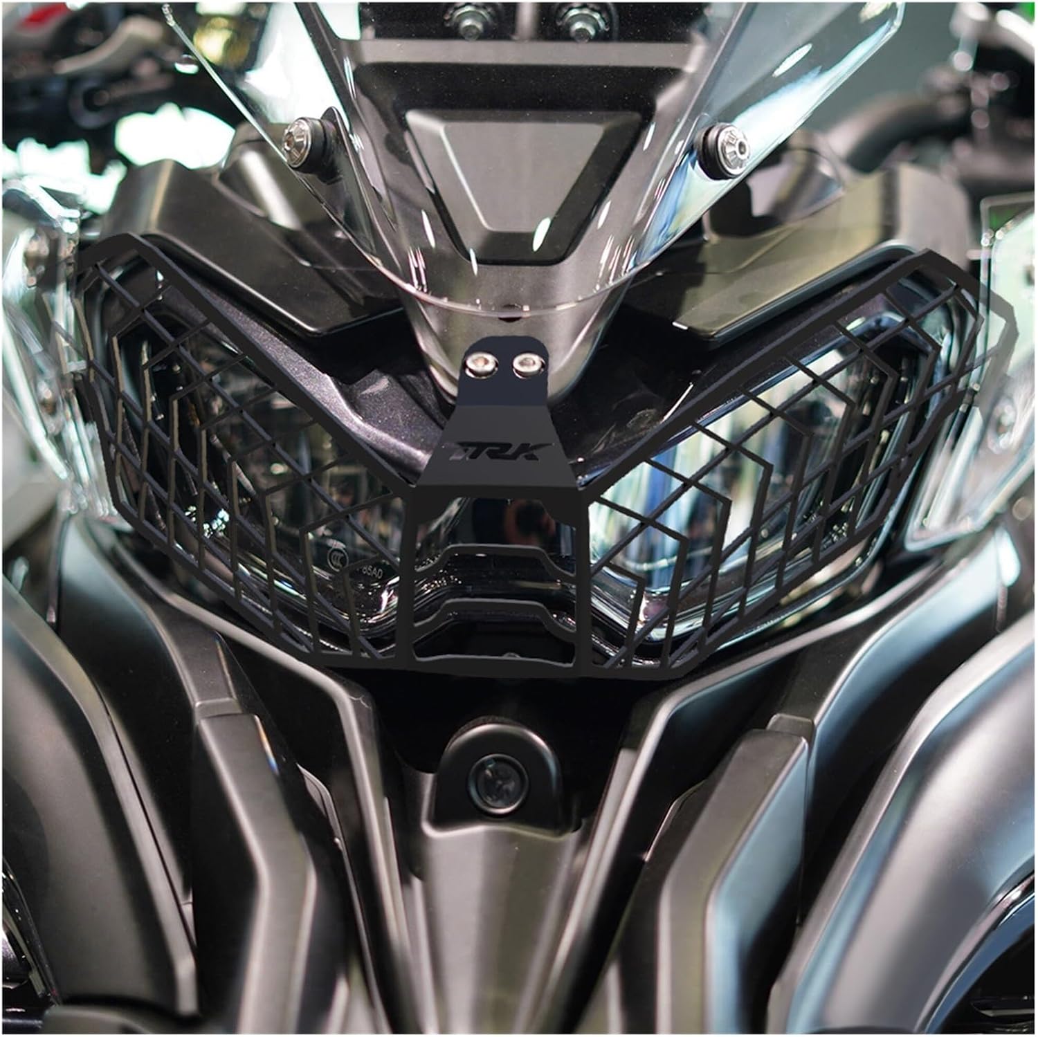 Para Benel-&li TRK 702 TRK702 TRK702X 2022 2023 Protector de luces delanteras de motocicleta TRK 702X Protector de faros delanteros Parrilla de malla