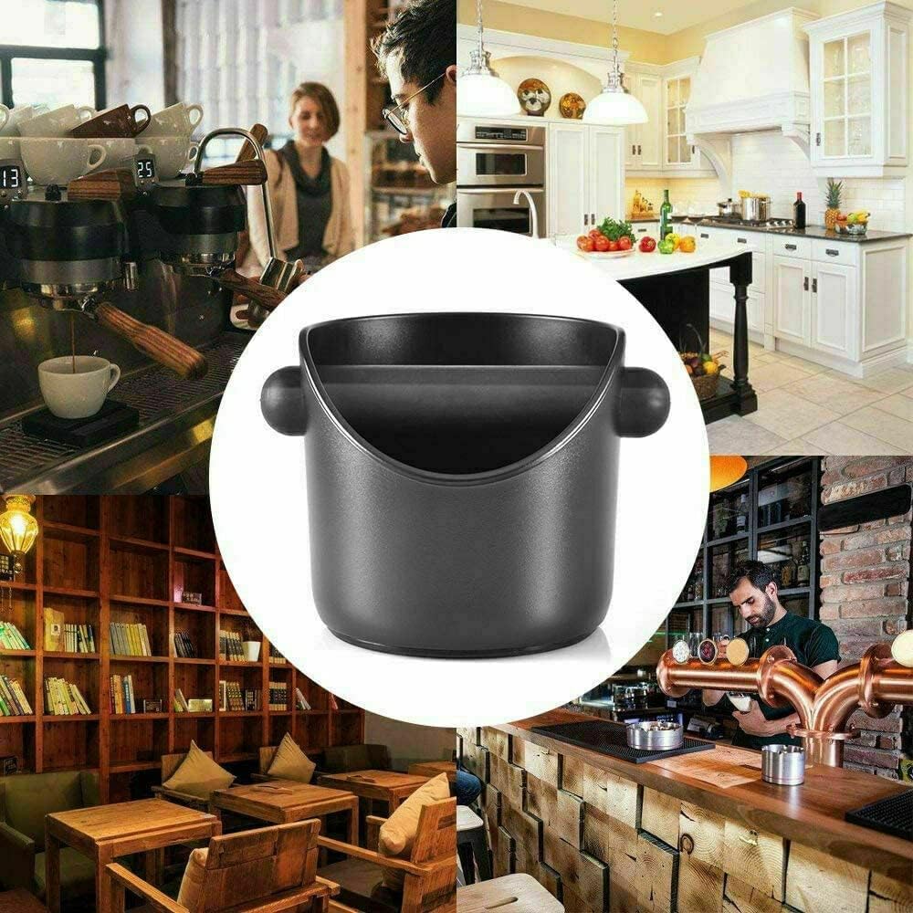 LinaLife CREMA PRO – Contenedor de basura para café con manipulación mejorada, herramientas innovadoras, accesorios para máquina de café expreso,