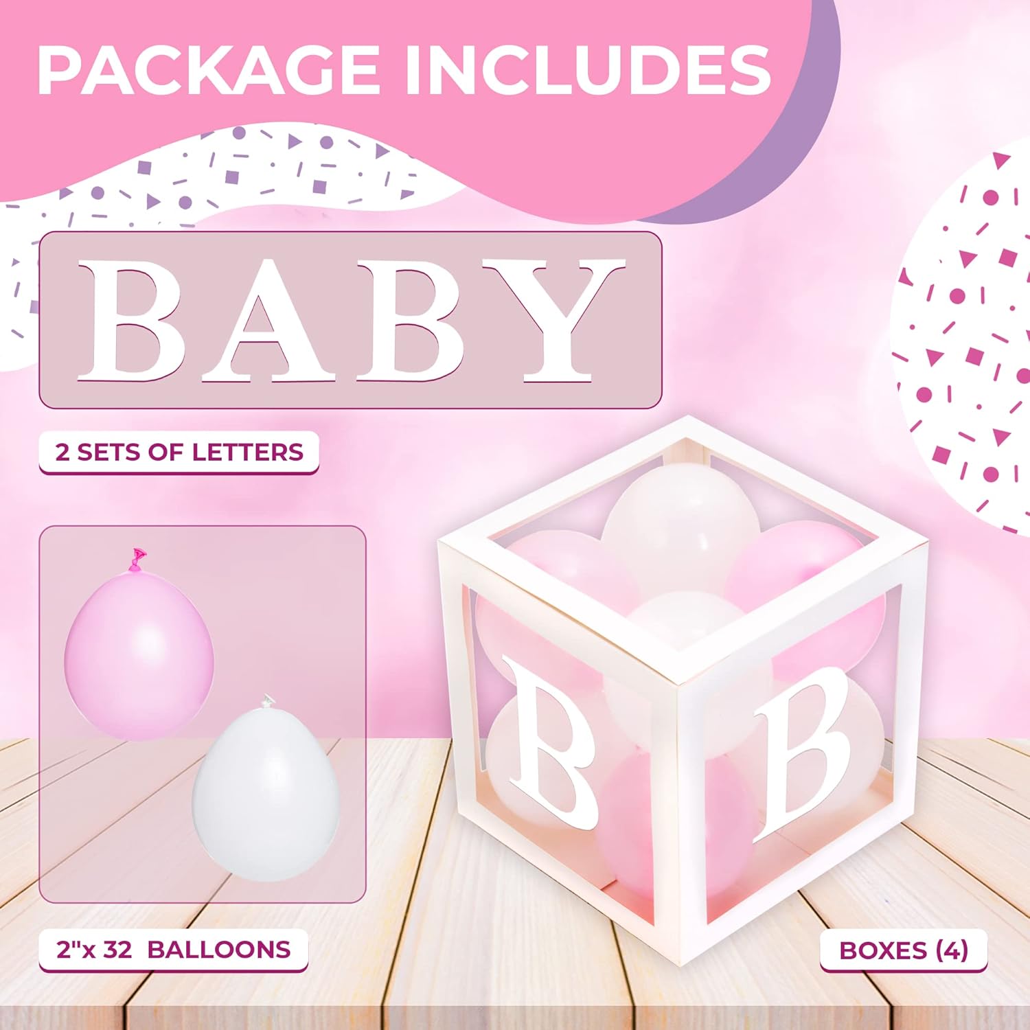 Cajas de ducha para bebé