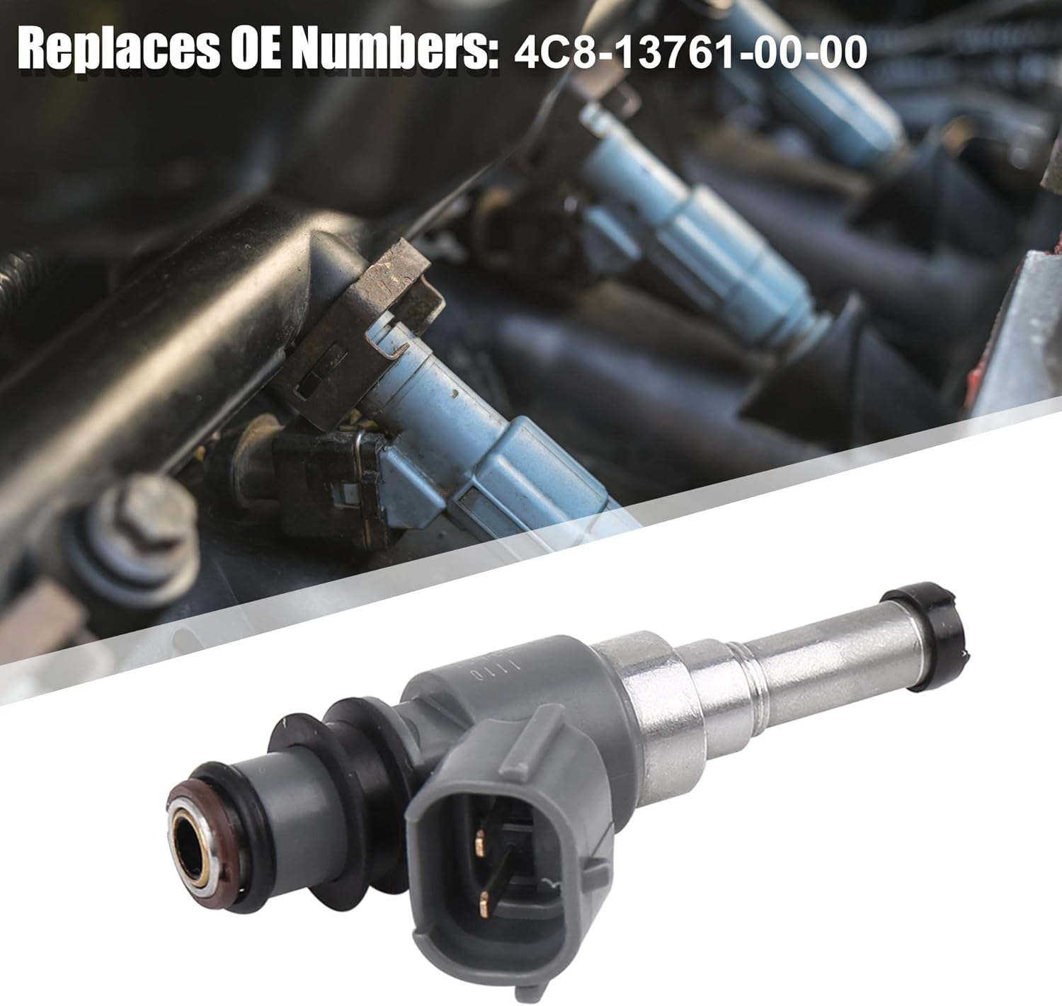 X AUTOHAUX Inyector de combustible 4C8-13761-00-00 para la toma de Yamaha 22015 FJ09 FJ09FGY FJ09FR FZ09 FZ09FCGY
