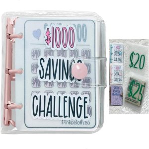 Carpeta de desafío de ahorro de 1000 unidades, carpeta de ahorro de dinero, desafío de ahorro de dinero, desafío de ahorro de sobre, mini carpeta de Carpeta de desafío de ahorro de 1000 unidades, carpeta de ahorro de dinero, desafío de ahorro de dinero, desafío de ahorro de sobre, mini carpeta de