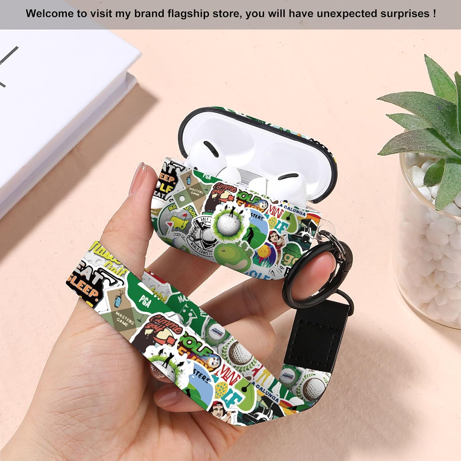 Funda protectora de silicona para AirPods Pro 2 con diseño de estrella deportiva para AirPods Pro 2, juego de pelota, portátil y a prueba de golpes