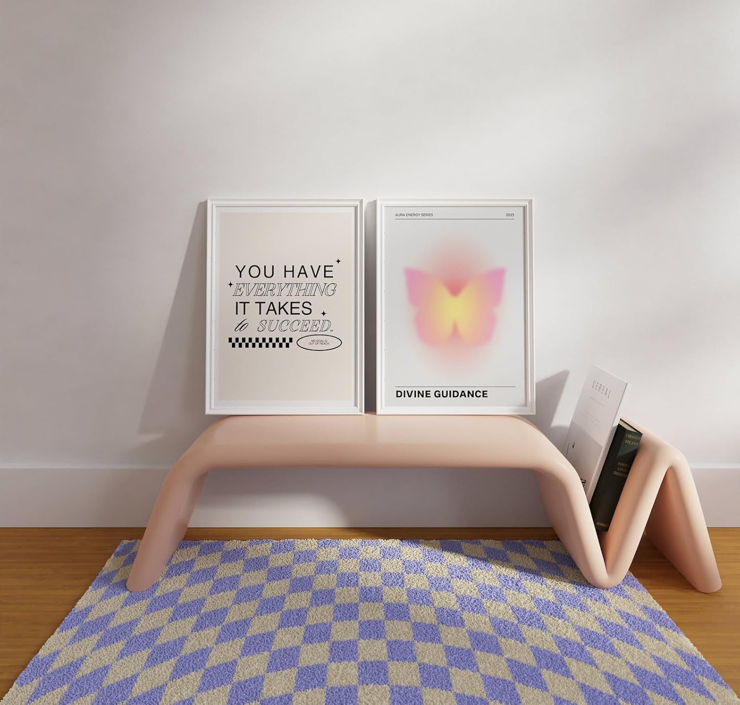 iHery Juego de 3 pósteres sin marco de números de ángel de aura 333, arte de pared en lienzo de 12 x 16 pulgadas, decoración de habitación, TikTok