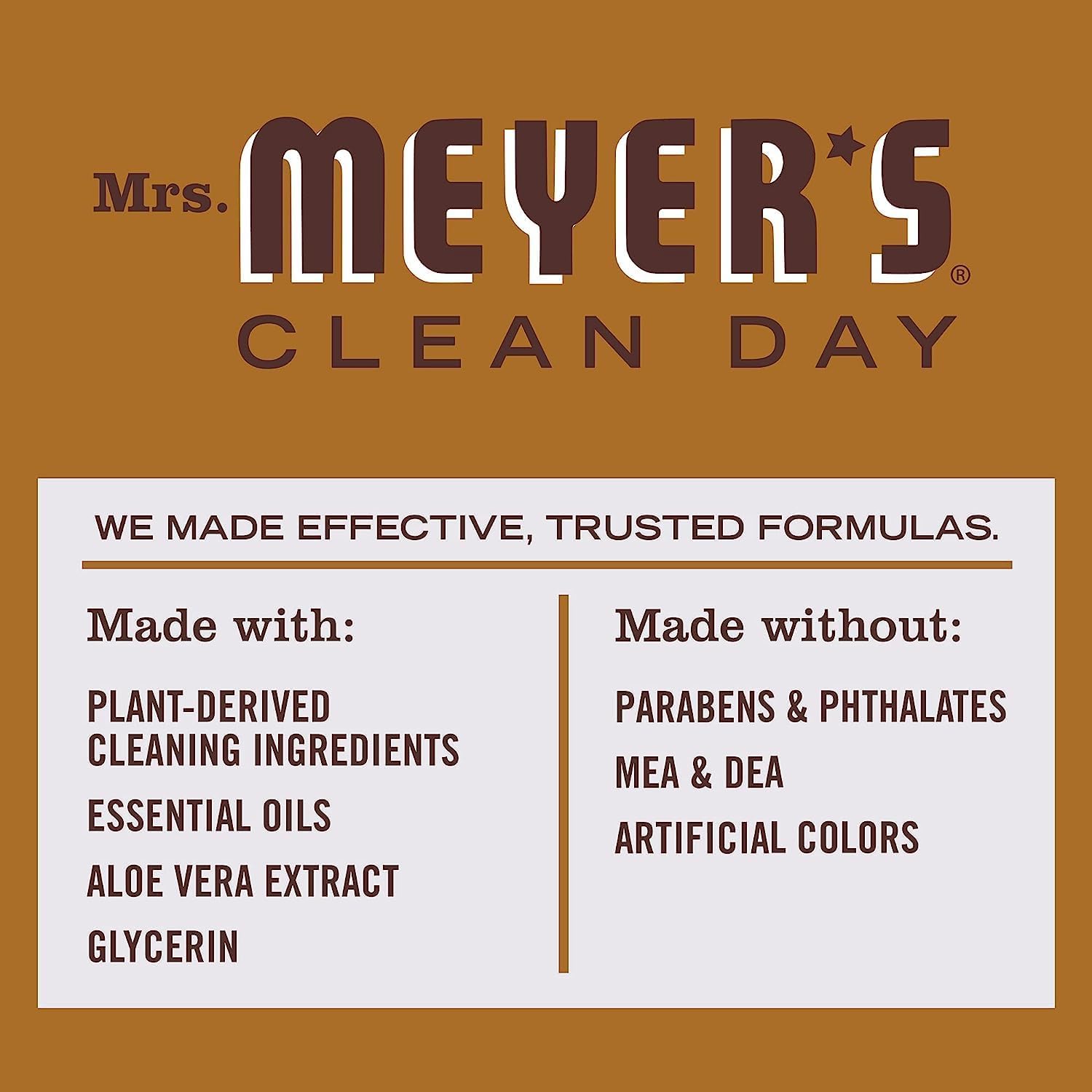 Mrs. Meyer’s ofrece paquetes surtidos de detergente Clean Day. Mrs Meyer’s – Detergente líquido para platos, aroma a especias de bellota, paquete de