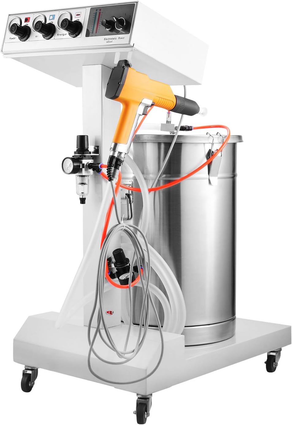 Vevor 50W 45L Mophorn máquina de recubrimiento electrostática en polvo