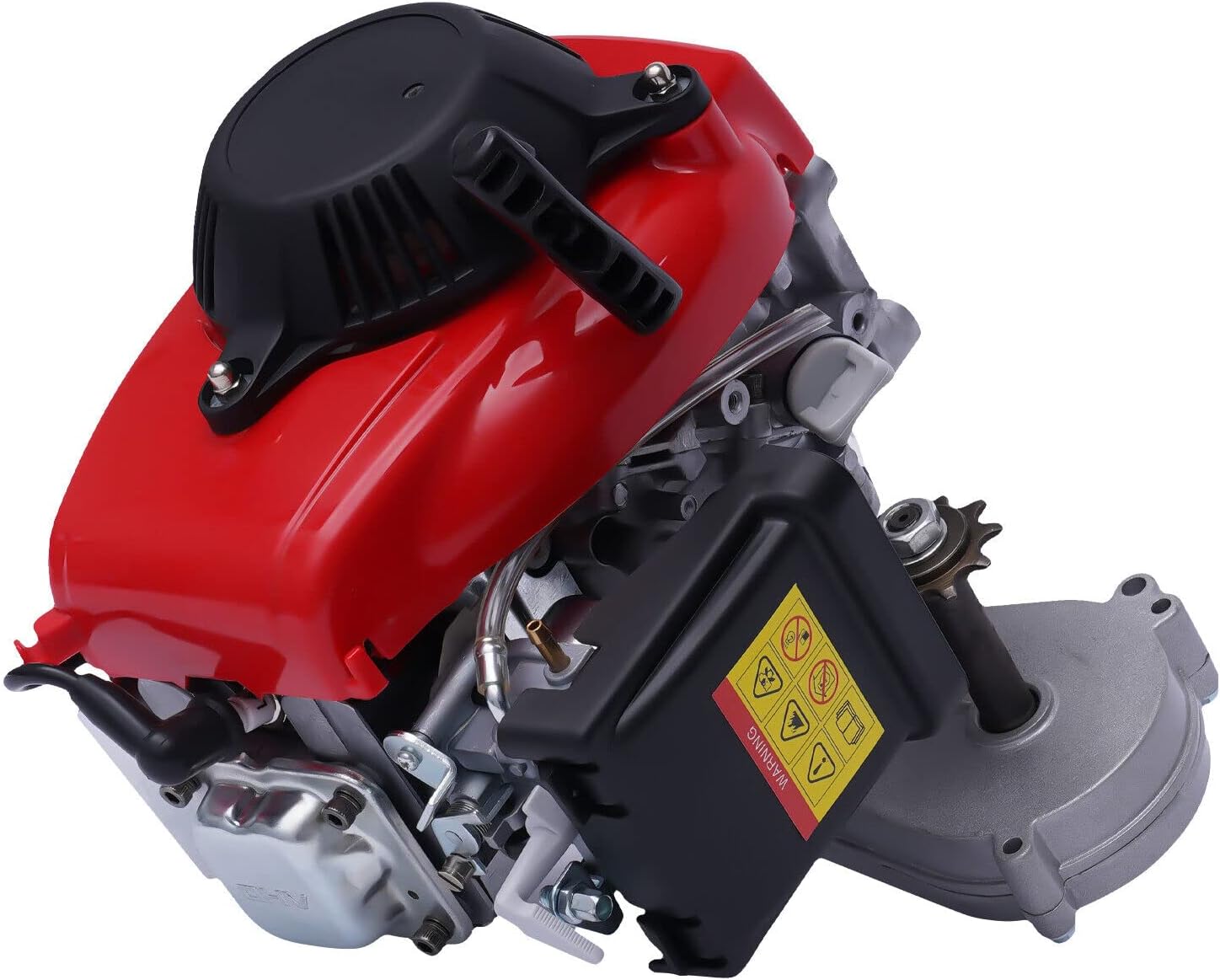 Kit de bicicleta motorizada, kit de motor de bicicleta de gasolina de 49 CC de 4 tiempos con cadena estilo impulsor de bicicleta, kit de conversión