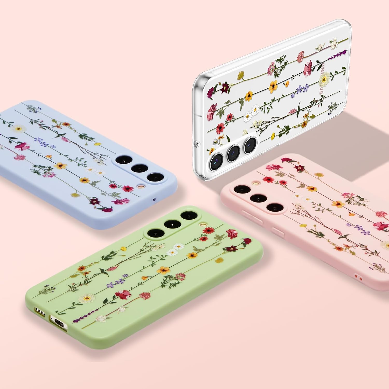 ZTOFERA Funda protectora de silicona flexible para Samsung Galaxy S23 Plus 5G, bonita funda protectora de silicona flexible para Samsung Galaxy S23