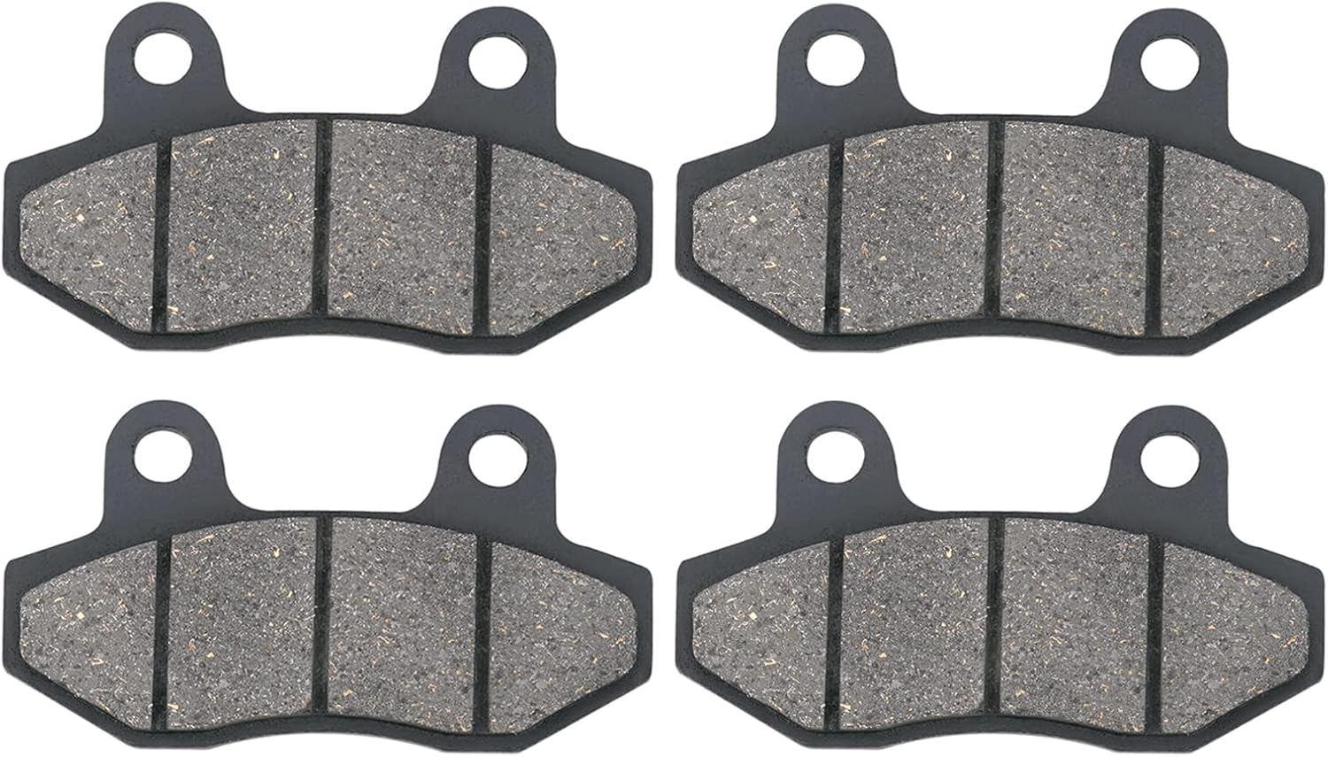 AHL Juego de pastillas de freno semimetálicas para HYOSUNG (ALPHA SPORTS) GT250 GT 250 Naked 2004-2005