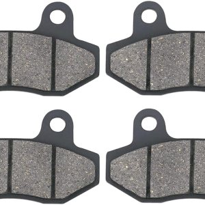 AHL Juego de pastillas de freno semimetálicas para HYOSUNG (ALPHA SPORTS) GT250 GT 250 Naked 2004-2005 AHL Juego de pastillas de freno semimetálicas para HYOSUNG (ALPHA SPORTS) GT250 GT 250 Naked 2004-2005