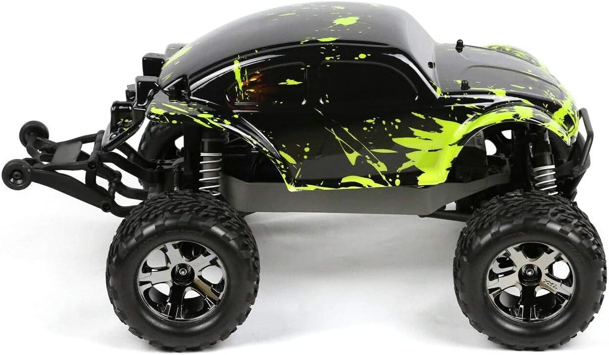 SummitLink Cuerpo personalizado verde fangoso sobre negro compatible con escala 110 RC coche o camión (camión no incluido) STB-BG-01