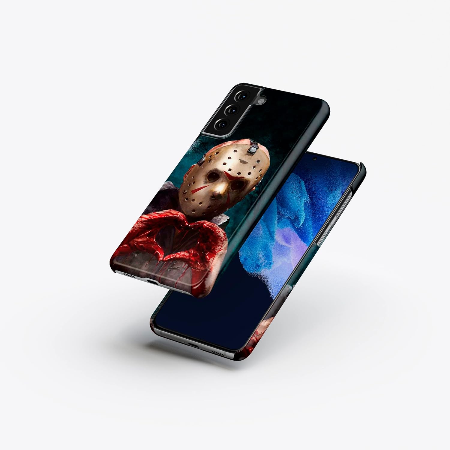 Lindos personajes aterradores de Halloween Kawaii Trick Or Treat Best Horror Best Horror Best Funda de plástico rígida compatible con Samsung Galaxy