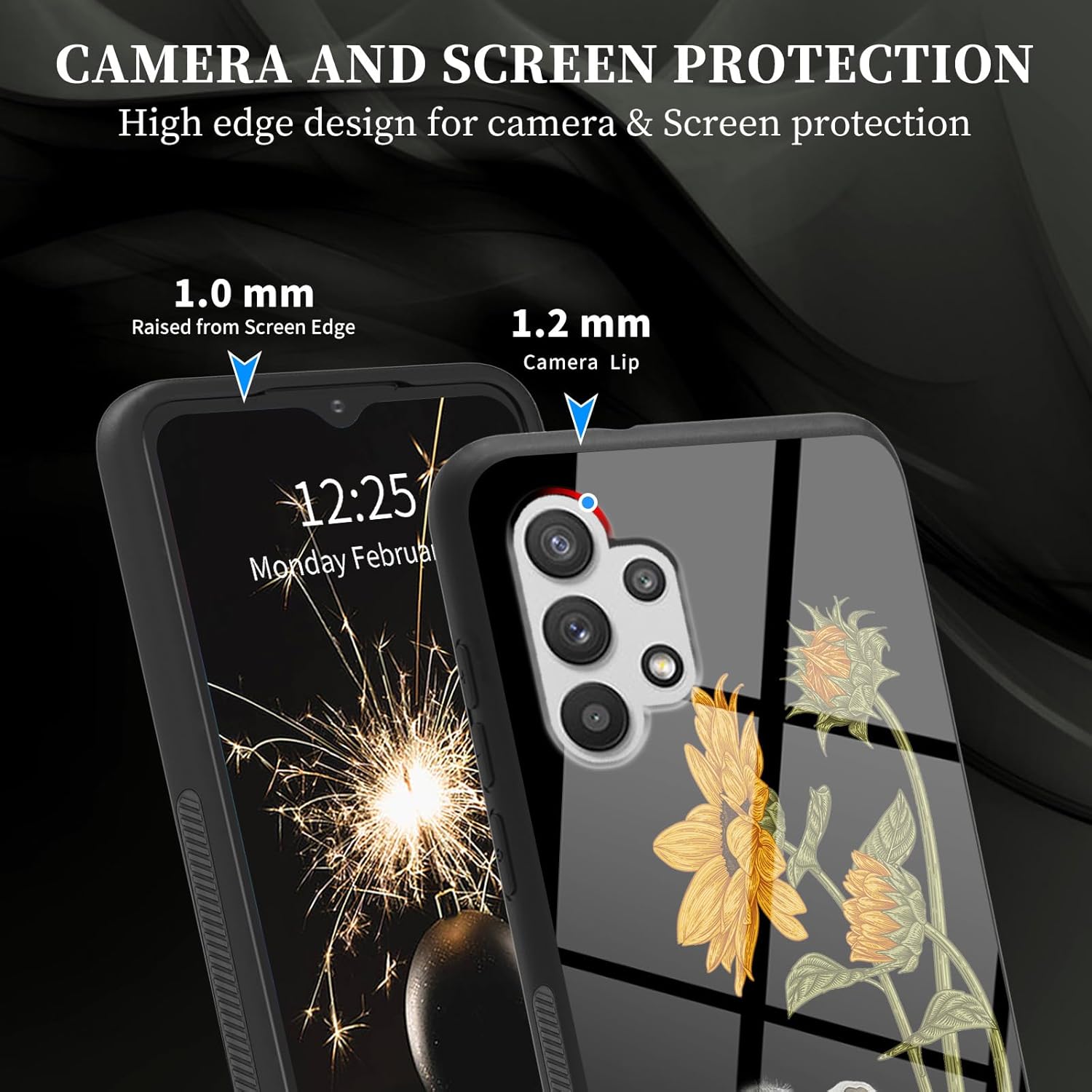 Funda para Samsung Galaxy A32 5G Teléfono Grip con Soporte Expandible Soporte Soporte Soporte Kickstand TPU Suave a prueba de golpes Anti-arañazos