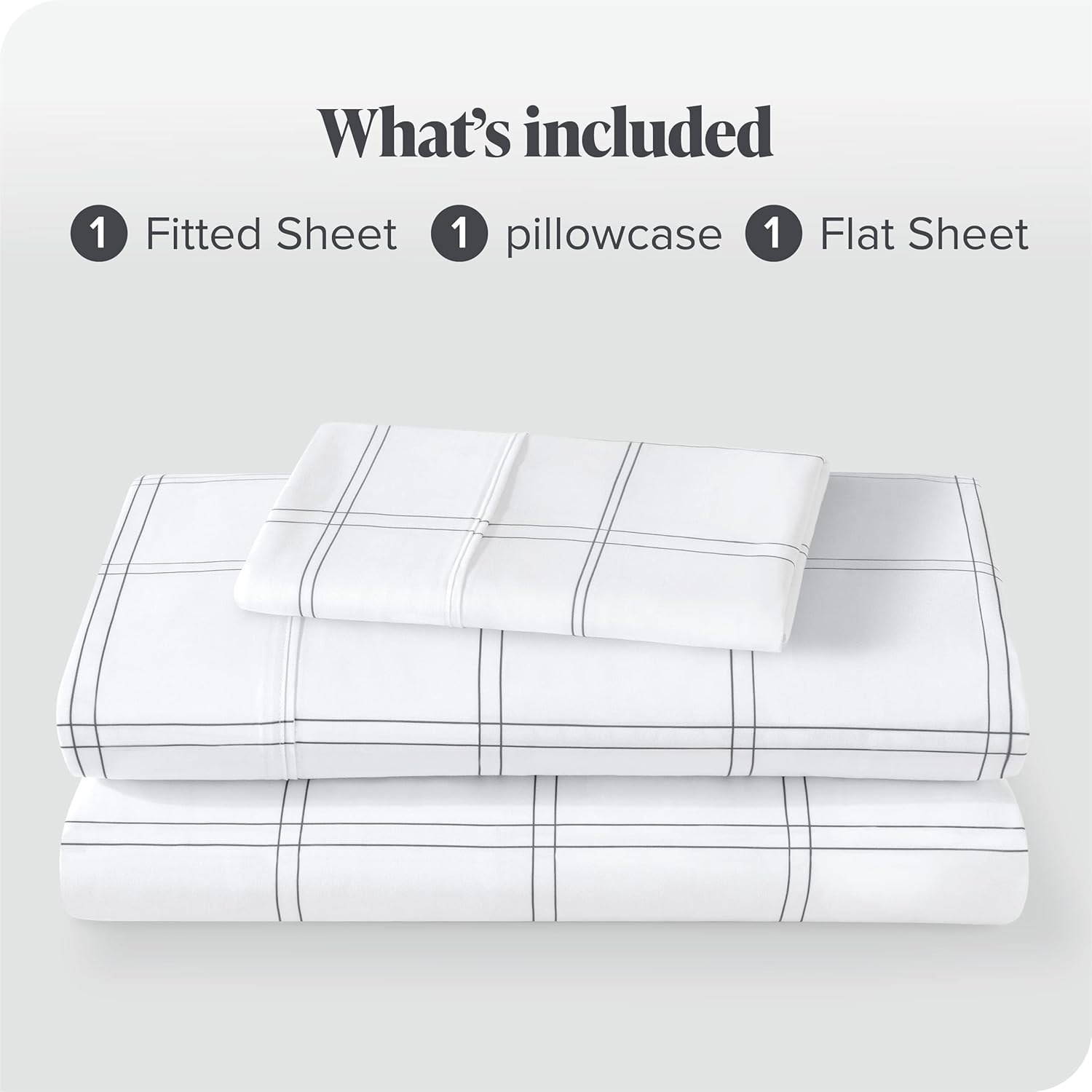 Bare Home – Juego de sábanas de 3 piezas, tamaño de dormitorio universitario, de microfibra ultrasuave de 1,800hilos, bolsillos profundos, ajuste