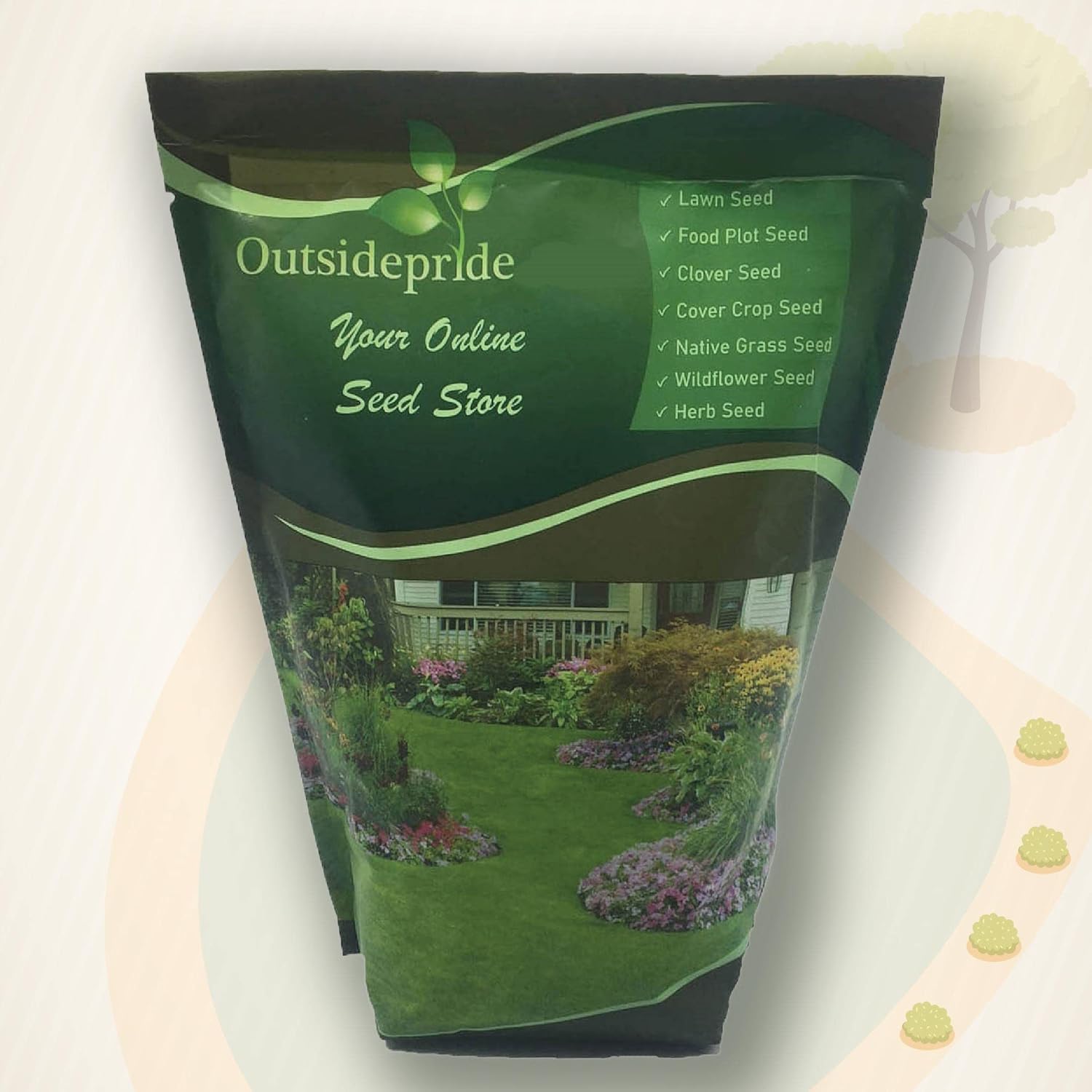 Outsidepride 5 lb. Brassica Trophy Semilla de colza de forraje para parcelas de alimentos y cultivos de cobertura