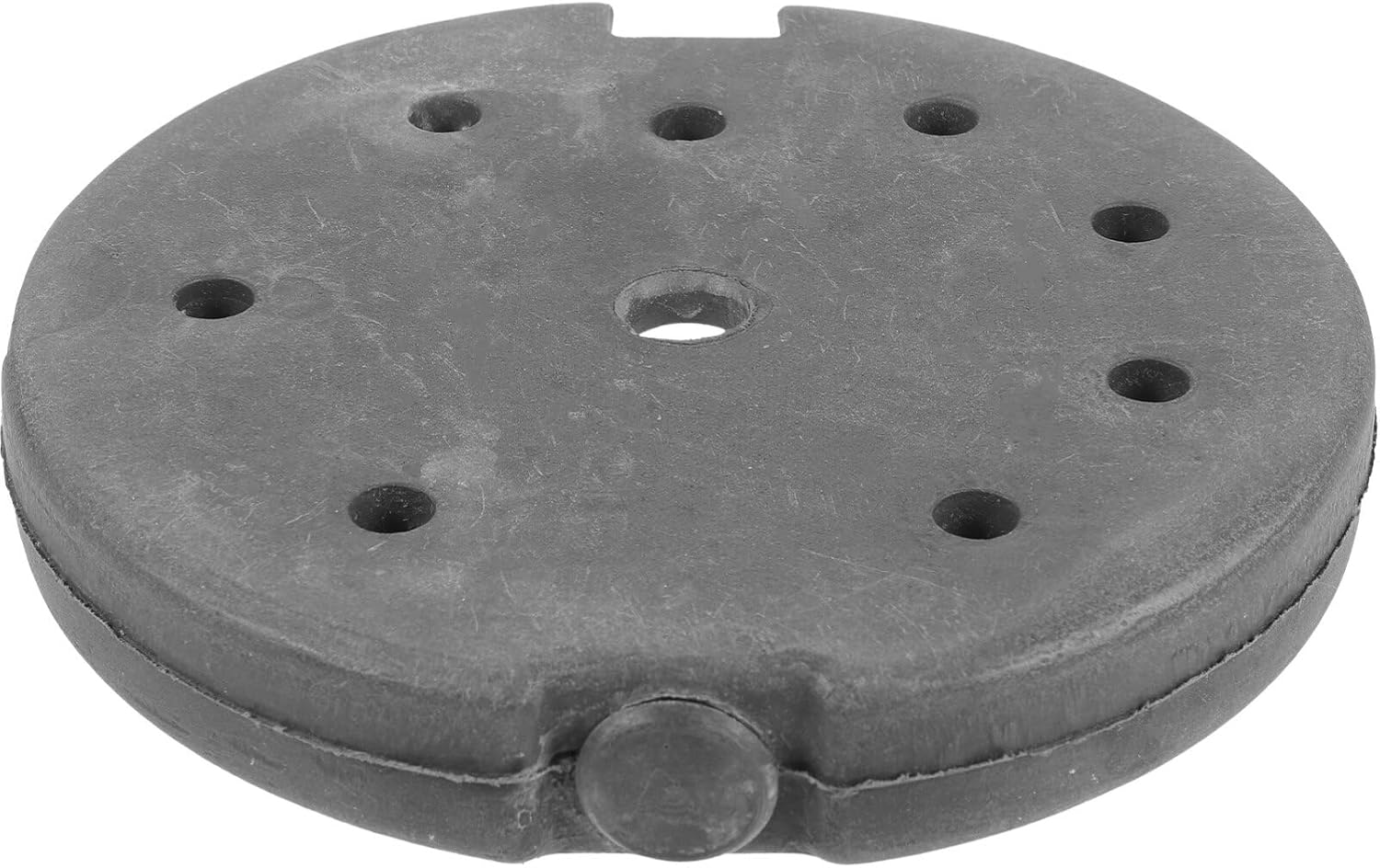 LIFKOME Lámpara de escritorio Cargador de hierro fundido para lámpara de pie, base de contrapeso, soporte de montaje para dormitorio, sala de estar,