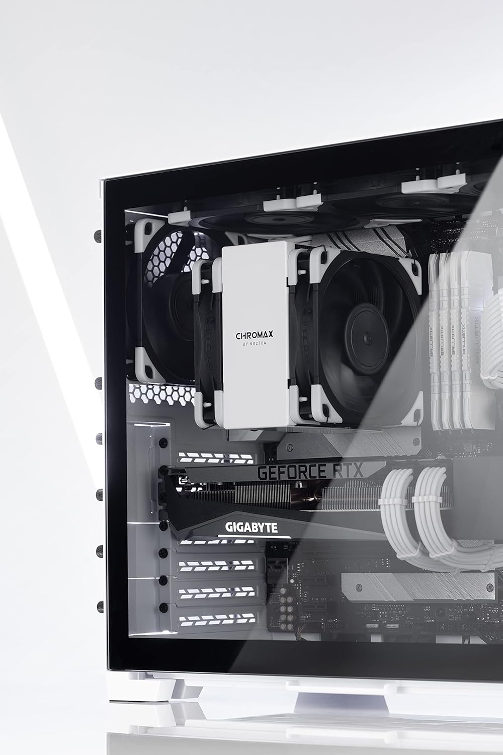 Noctua NA-HC8 chromax.Blanca, Cubierta del disipador térmico para NH-U12A (blanco)