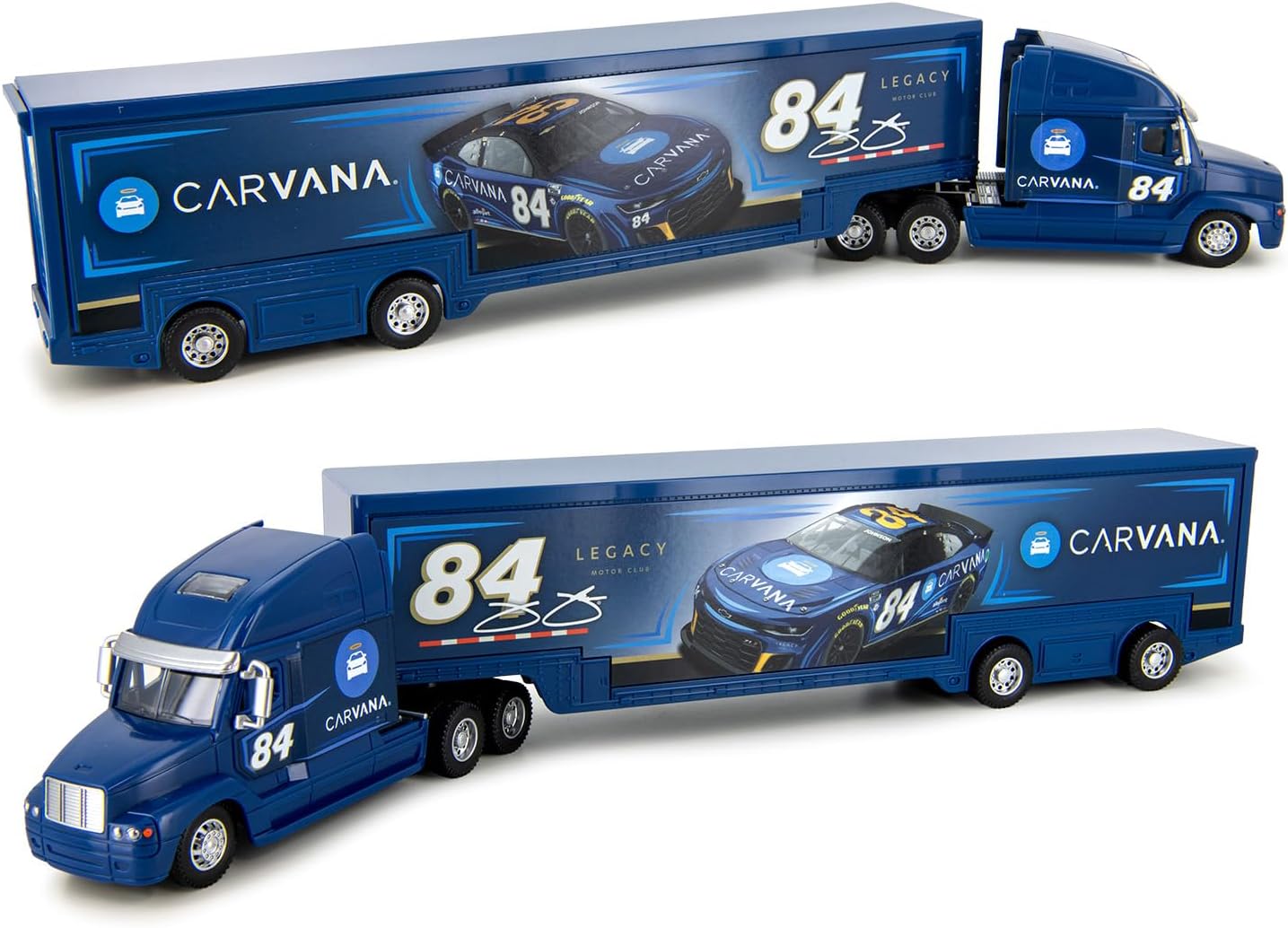 Lionel Racing Jimmie Johnson 2023 Carvana NASCAR Authentics Diecast Hauler Escala 164