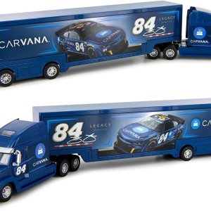 Lionel Racing Jimmie Johnson 2023 Carvana NASCAR Authentics Diecast Hauler Escala 164 Lionel Racing Jimmie Johnson 2023 Carvana NASCAR Authentics Diecast Hauler Escala 164