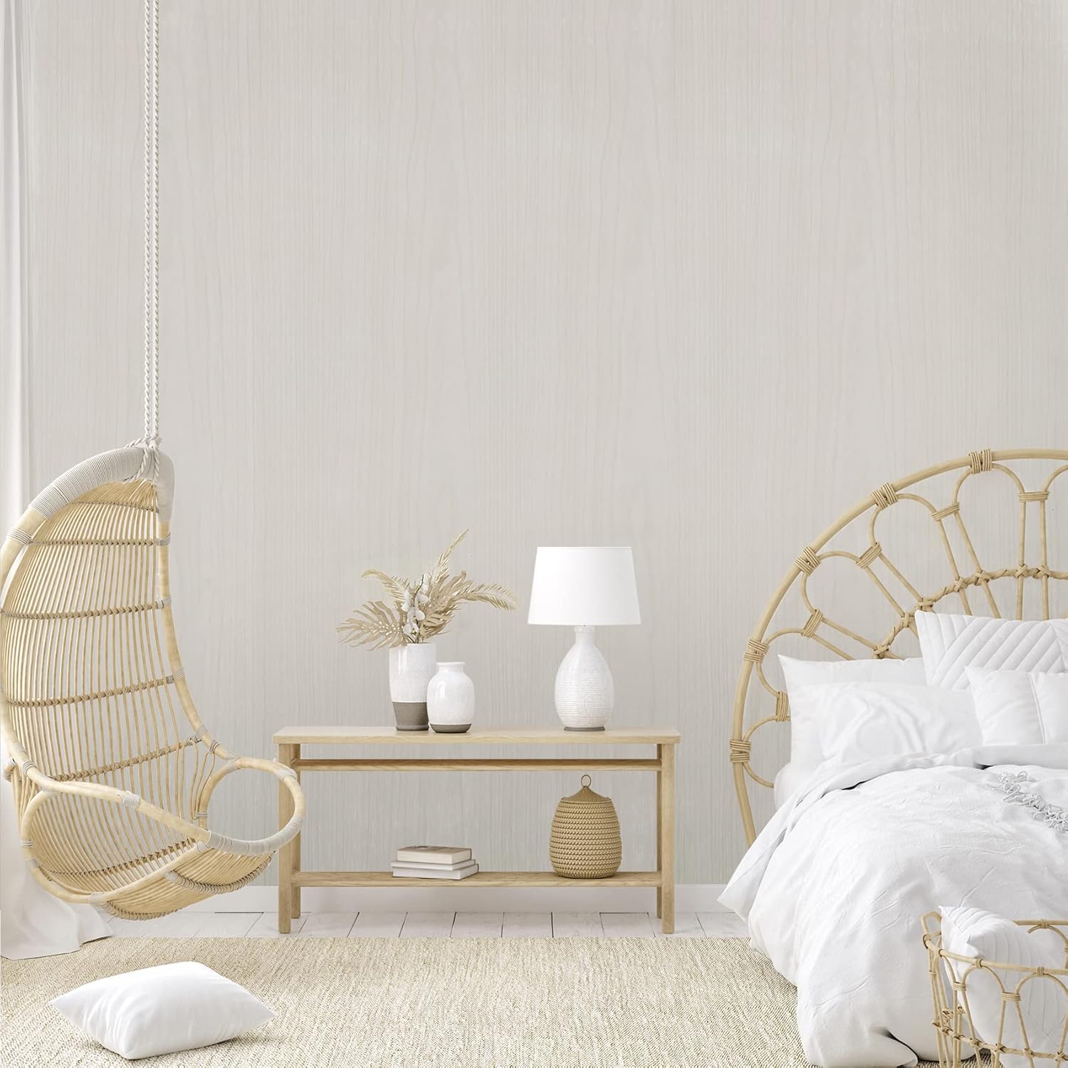 TORC Papel tapiz de madera blanca para despegar y pegar de 17.1 x 240 pulgadas, papel de contacto de madera de arce sintético para tocador de