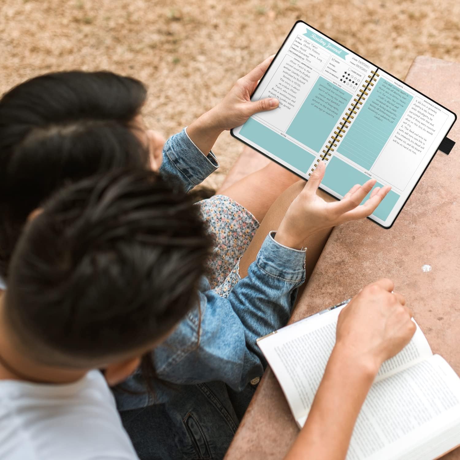 Diarios de lectura para amantes de los libros, diario de lectura de libros para que los lectores revisen y rastreen tu lectura, diario y