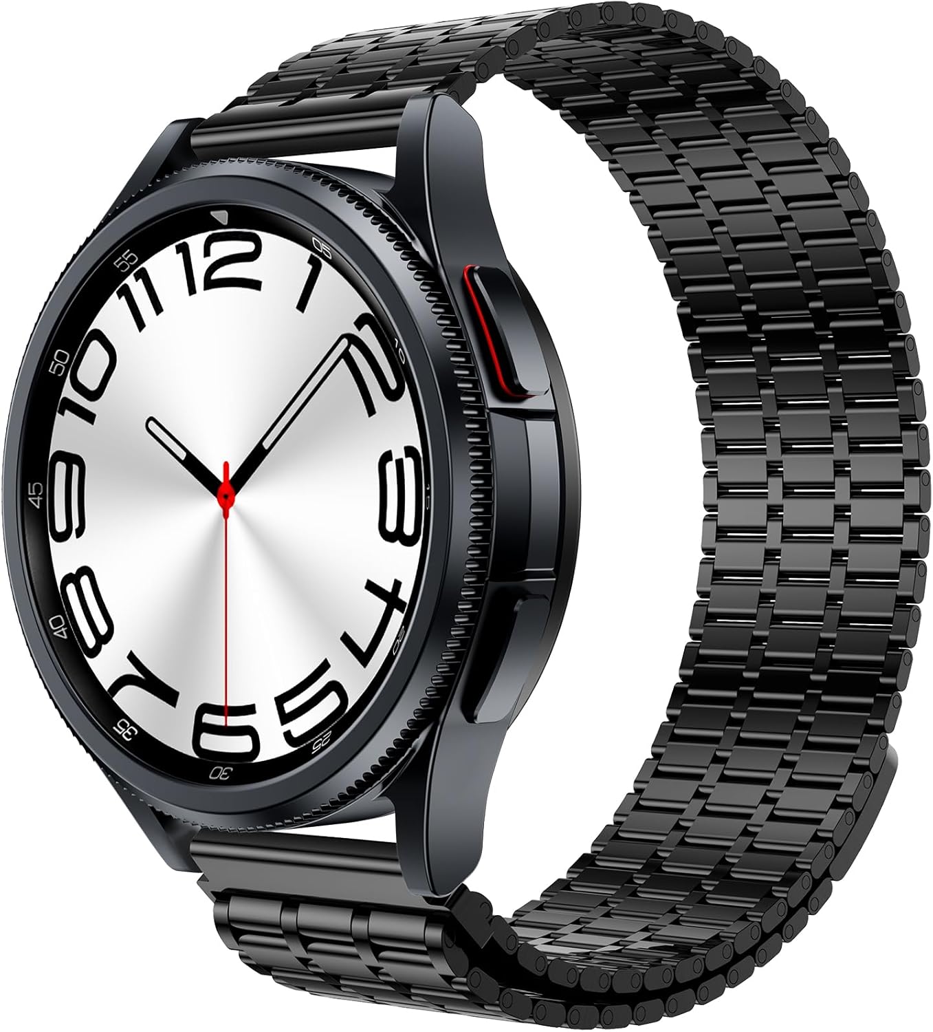 LETOID Diseño de correa de 0.787 in para Samsung Galaxy Watch 6 Classic de 1.850 in 1.693 in  6 5 4 1.732 in 1.575 in  5 Pro 1.772 in  4 Classic