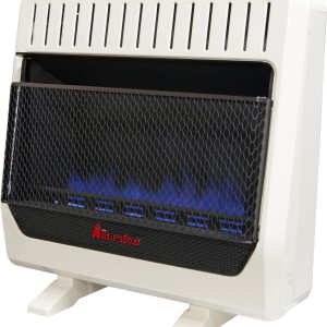BF30T-BB – Calentador de espacio de llama azul de combustible dual sin ventilación con control de termostato para uso doméstico y oficina, 30000 BF30T-BB – Calentador de espacio de llama azul de combustible dual sin ventilación con control de termostato para uso doméstico y oficina, 30000