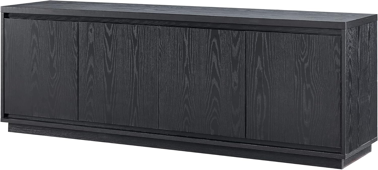 Henn&Hart Presque – Soporte para TV, 68 pulgadas de ancho, color negro