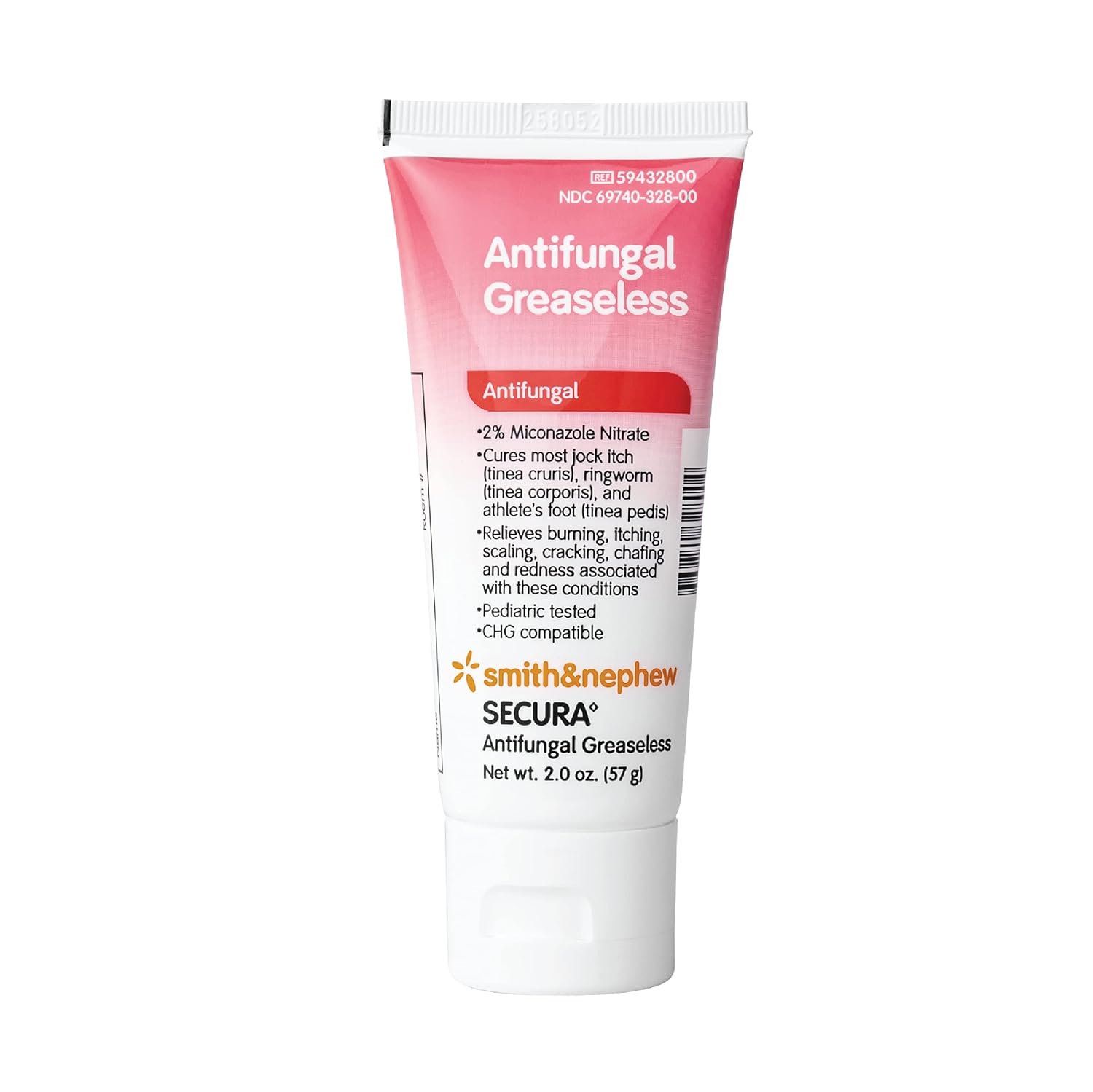 Smith y Nephew SECURA Antifúngico greaseless Fórmula2oz
