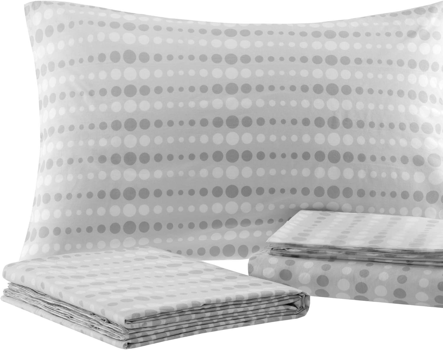Madison Park Essentials – Juego de cama completo de 9 piezas que incluye un edredón cálido con diseño en colores vibrantes y relleno alternativo