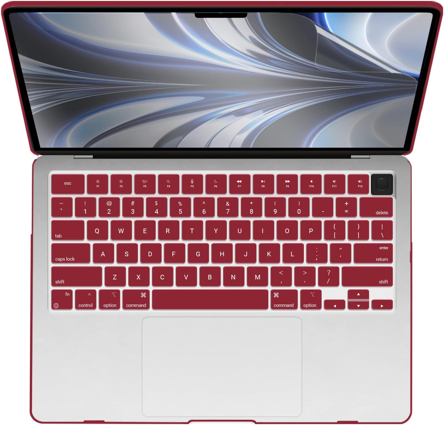 IBENZER Compatible con MacBook Air 2024 2023 de 15 pulgadas M3 A3114 M2 A2941, carcasa rígida, cubierta de teclado y película de pantalla para Mac