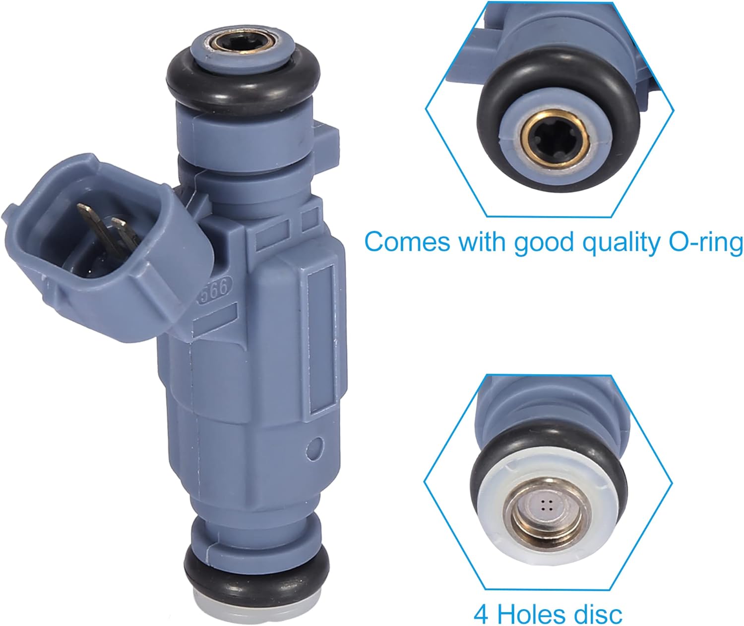 X AUTOHAUX 6pcs 35310-38010 Inyector de combustible emparejado flujo de coche para Kia Sorento 3.5L 2003-2006 para Hyundai Sonata 2.4L 1999-2004