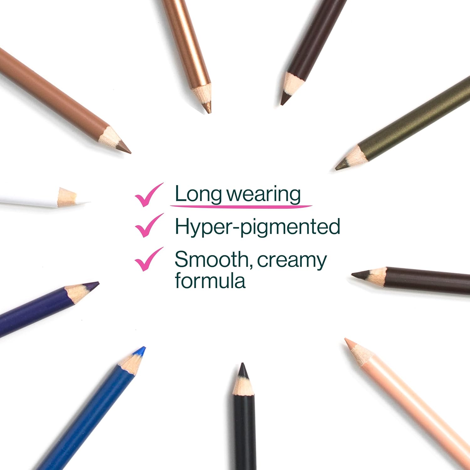 wet n wild Color Icon Kohl Lápiz delineador de ojos marrón Simma Brown Now (paquete de 4)