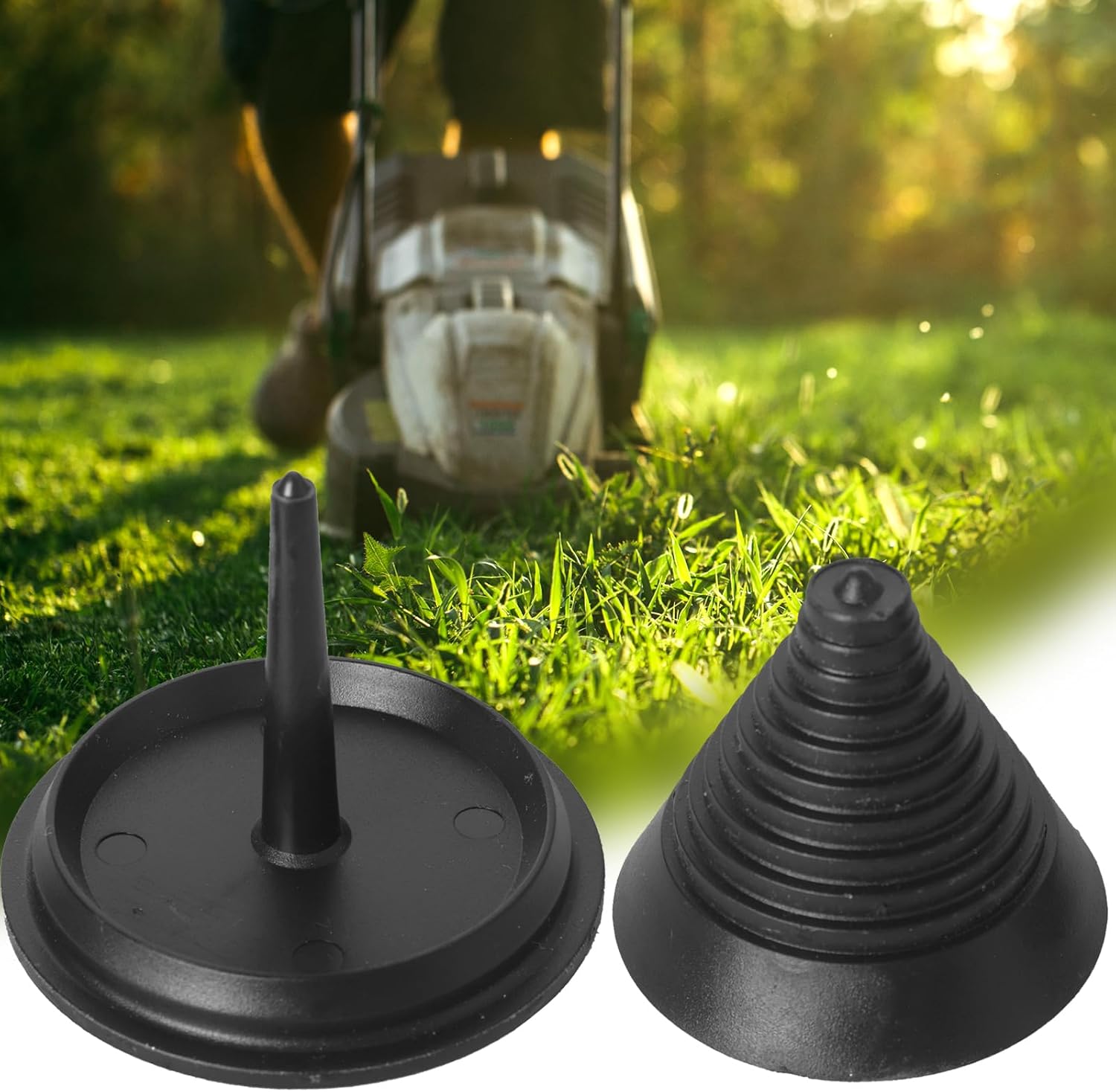 4 afiladores de cuchillas para cortacésped, afilador universal multiafilado para cortacésped para cualquier taladro eléctrico, taladro manual y