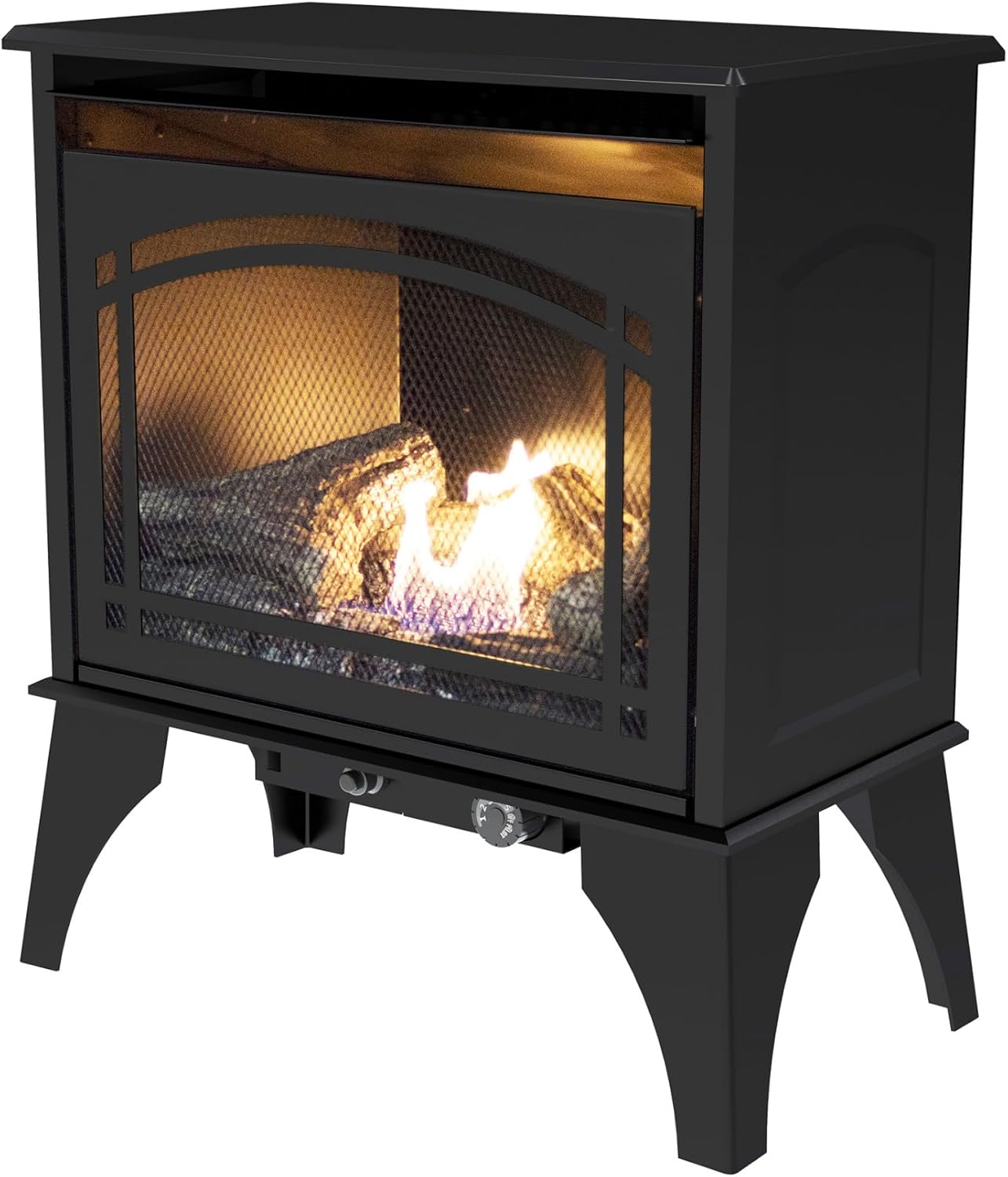 Pleasant Hearth VFS-PH20DT, 23.5in, estufa de gas compacta de tiro natural