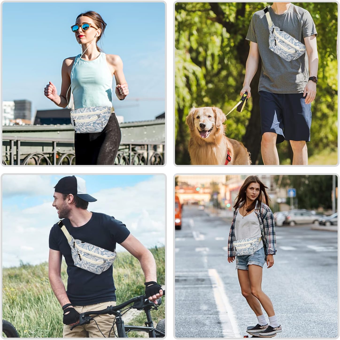 sportsnew – Cangurera para hombres y mujeres  Cangurera ligera para viajes, deportes, senderismo