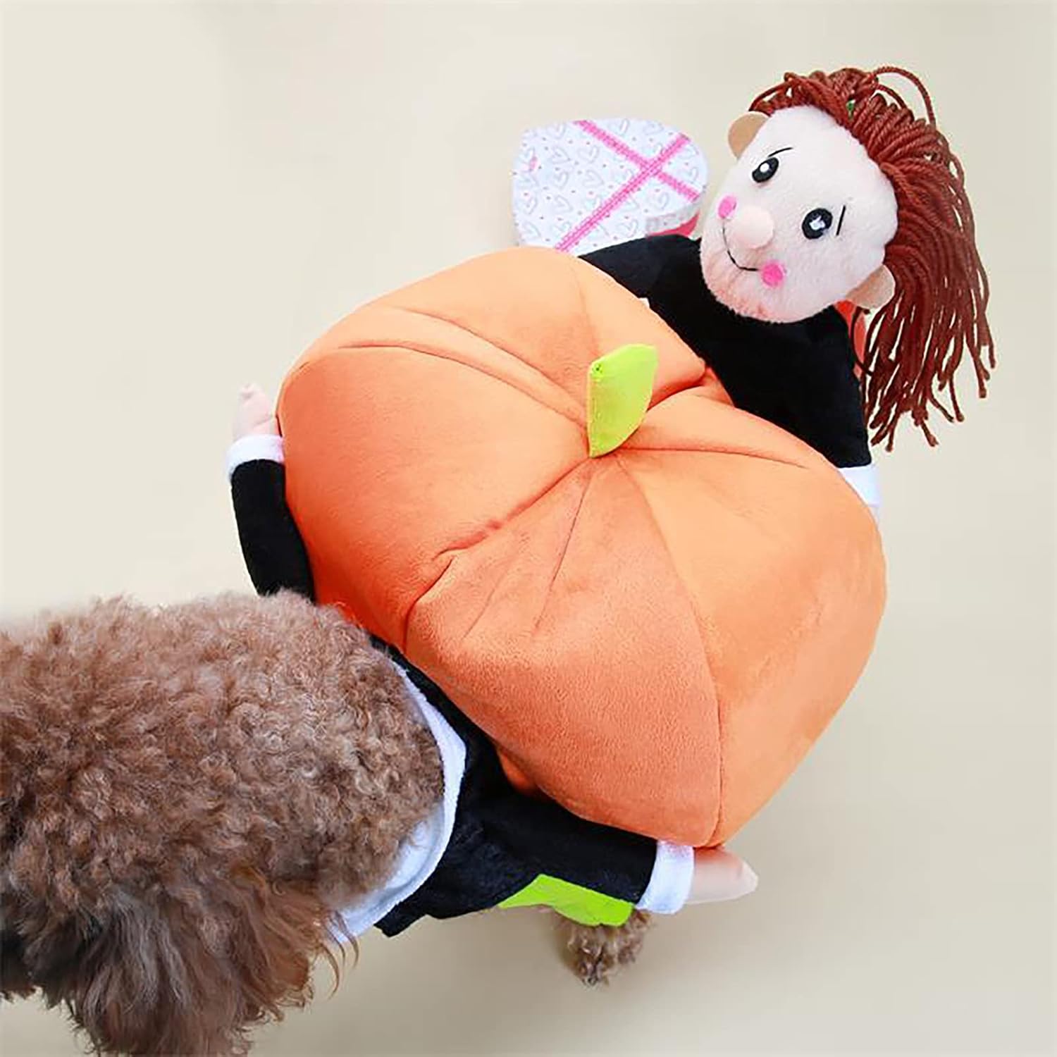 Disfraz de calabaza de Halloween para perro y gato, divertidos disfraces de Halloween para gatos y perros pequeños, disfraz de mascota, perro, gato,