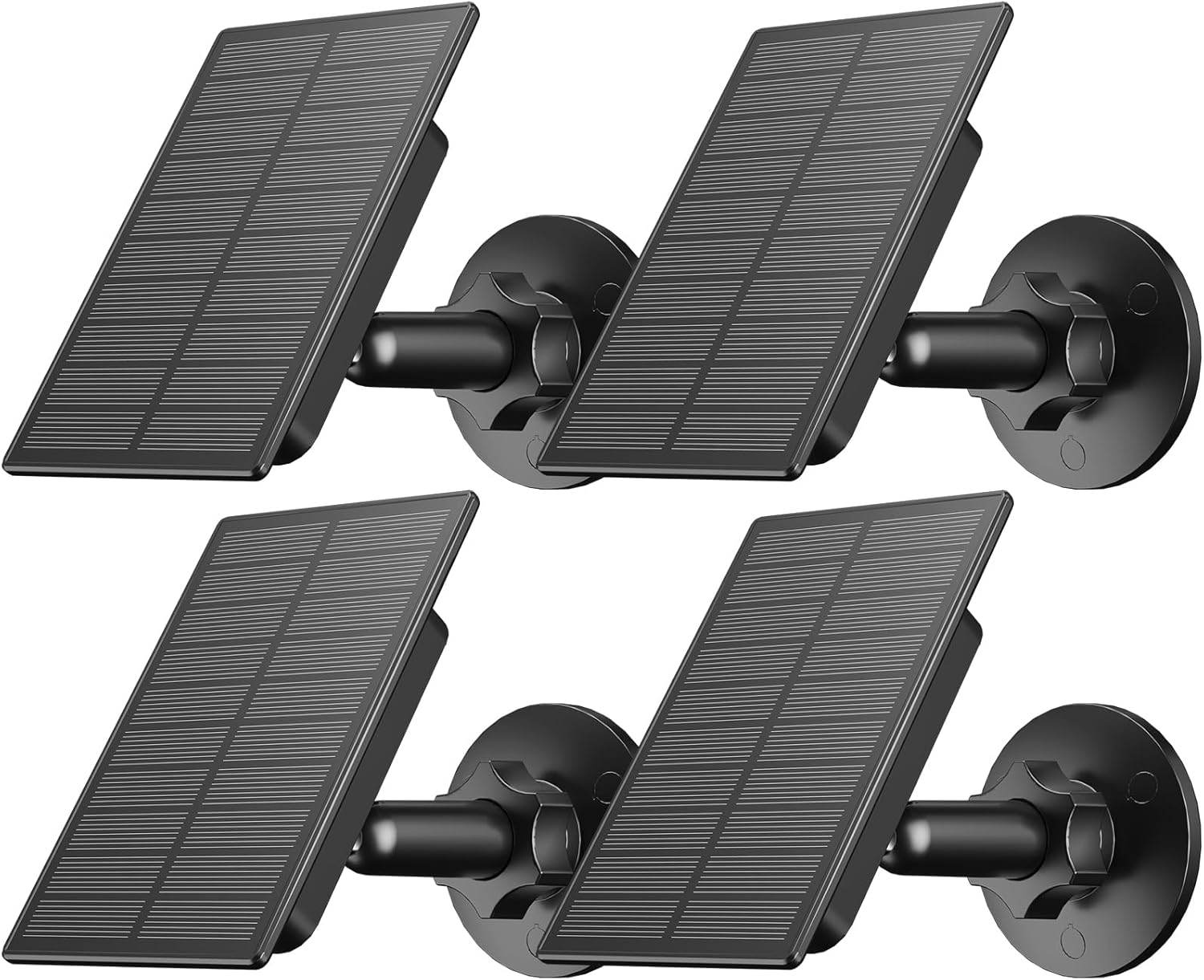 Paneles solares para cámara Blink al aire libre, panel solar Blink de 2 W compatible con Blink XTXT2 y cámara exterior y cámara SimpliSafe, panel