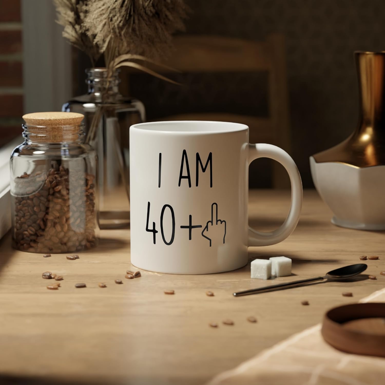 Divertido regalo de cumpleaños número 41, taza de cumpleaños 41, regalos de cumpleaños de 41 años, feliz cumpleaños 41, fiesta de cumpleaños 41,