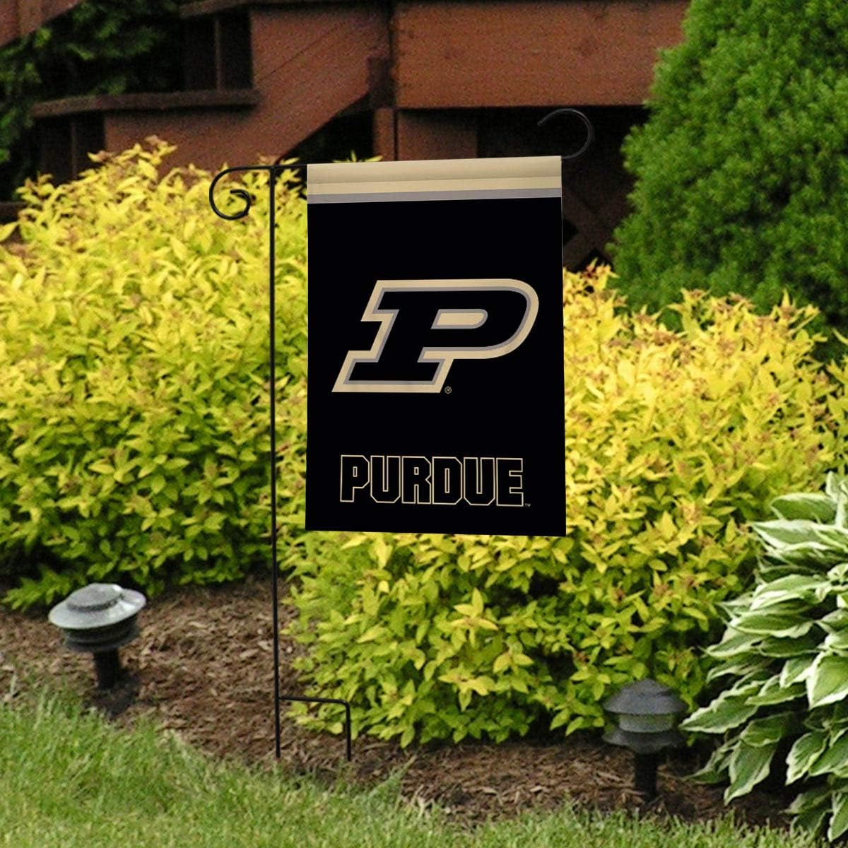 Purdue Boilermakers – Bandera de jardín con licencia de la NCAA de 18 x 12.5 pulgadas