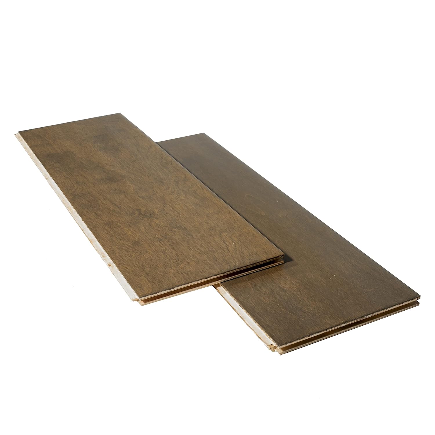 Pisos de madera dura de ingeniería  Abedul raspado a mano  $2.69sq.ft.  ER-8006-RL Grey Fox  Baldosa de una sola muestra (5 “x 10”)