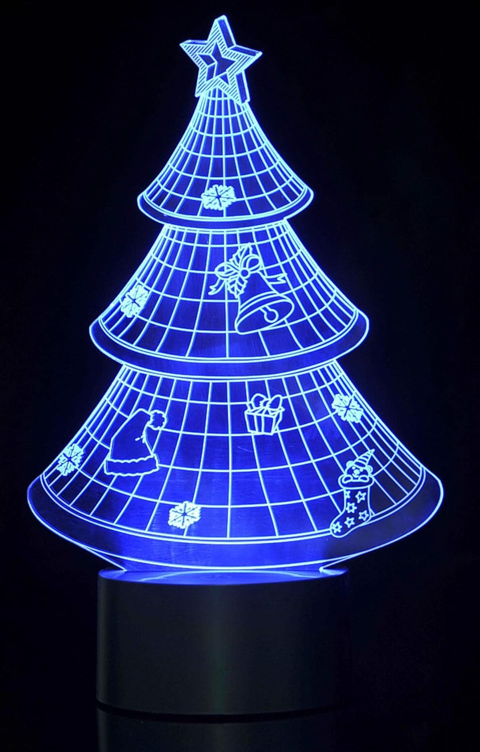 AZ Trading & Import TG2823 – Luces LED de precisión cortadas con láser para árbol de Navidad, multicolor